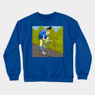 Road Cyclist Crewneck Sweatshirt